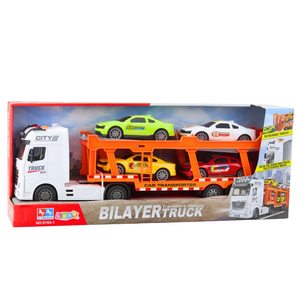 Lora kamion vučna služba, set 4 automobila, svjetla i zvuk, 57 cm_4