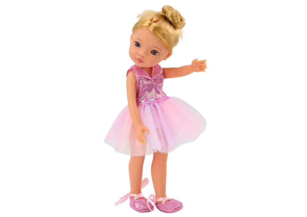 Lutka balerina ružičasta 33 cm_2