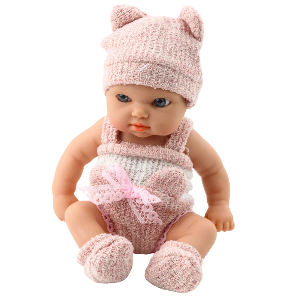 Lutka beba s dekicom bijelo-ružičasta 18 cm_3