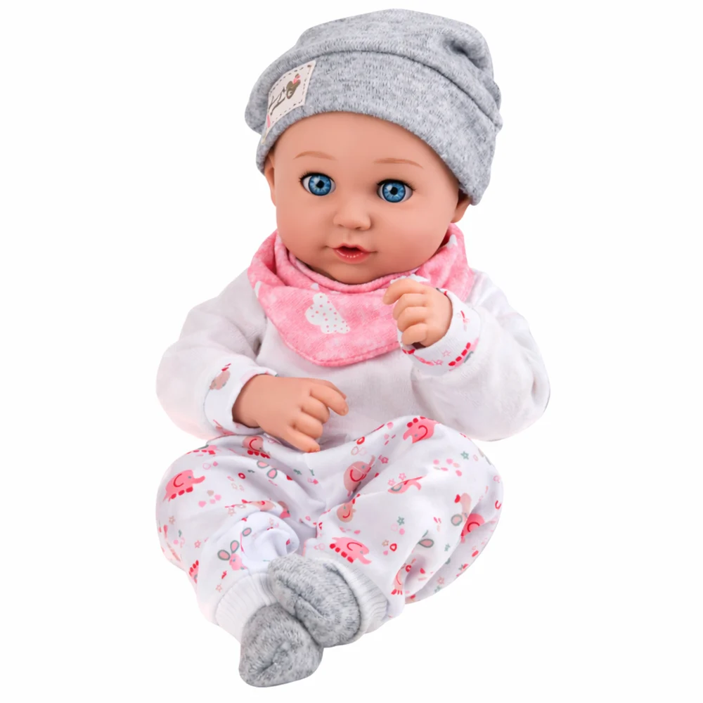 Lutka beba s priborom za hranjenje 28 cm_2
