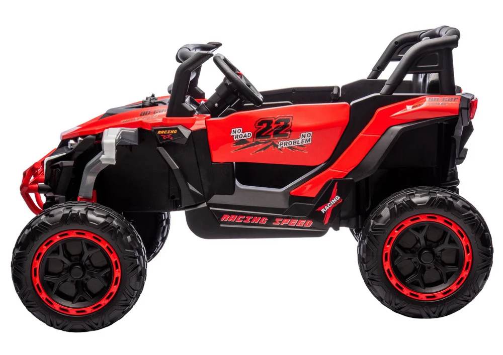 M1 Crveno vozilo na baterije 4x4 auto na akumulator_4