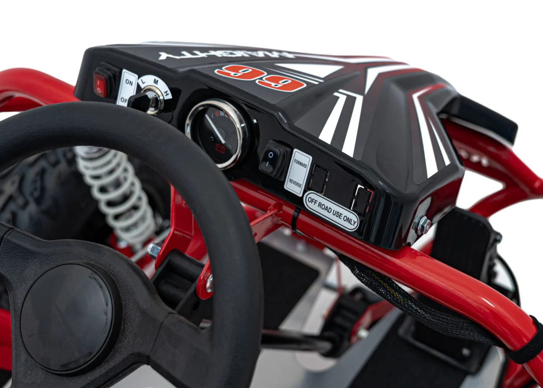 MAIGHTY Električno Gokart vozilo crveni buggy na akumulator_14