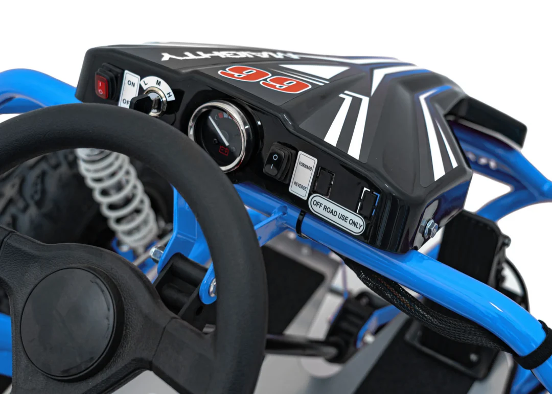 MAIGHTY Električno Gokart vozilo plavi buggy na akumulator_19