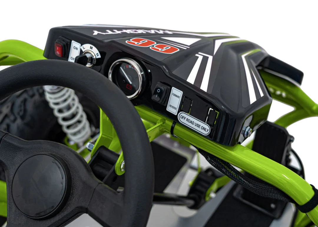 MAIGHTY Električno Gokart vozilo zeleni buggy na akumulator_16