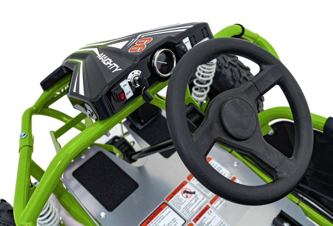 MAIGHTY Električno Gokart vozilo zeleni buggy na akumulator_17