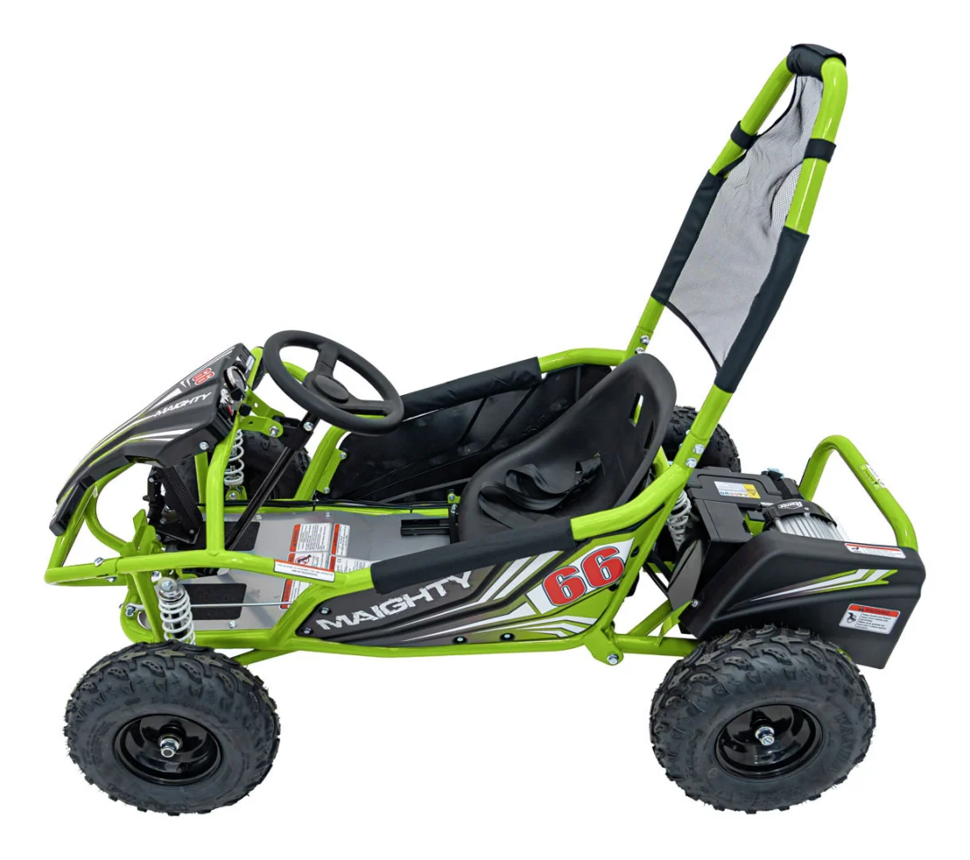 MAIGHTY Električno Gokart vozilo zeleni buggy na akumulator_9
