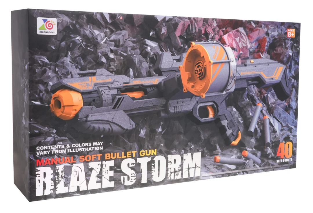 MEGA Blaze Storm karabin sivi 8+_9