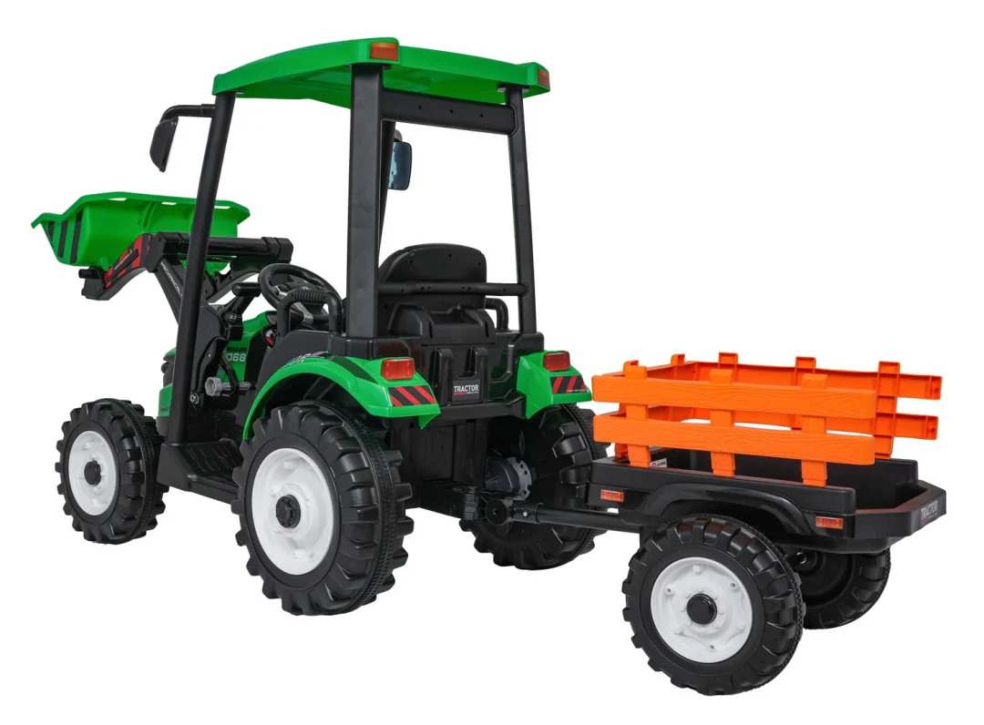 MEGA D68 traktor s prikolicom zeleni_5
