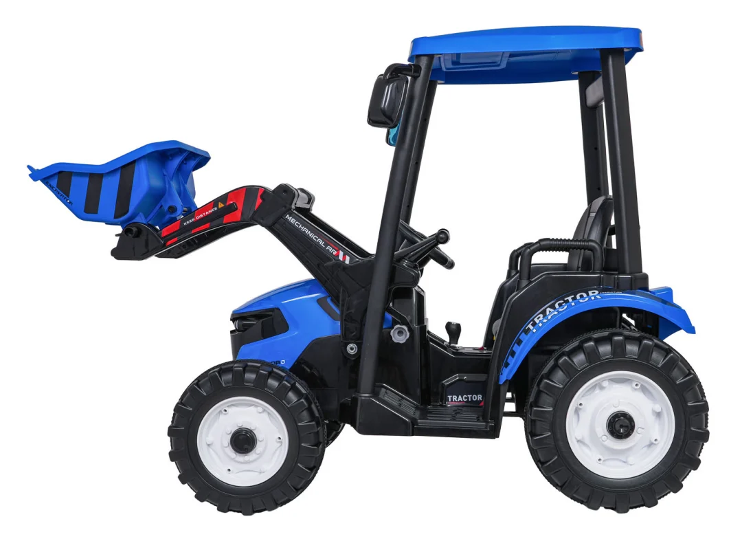 MEGA Traktor D68 s prikolicom plavi_11
