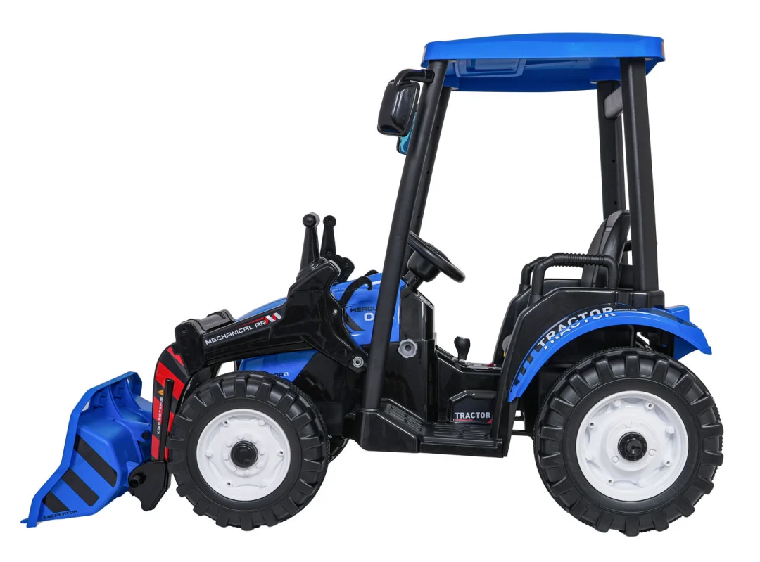 MEGA Traktor D68 s prikolicom plavi_12