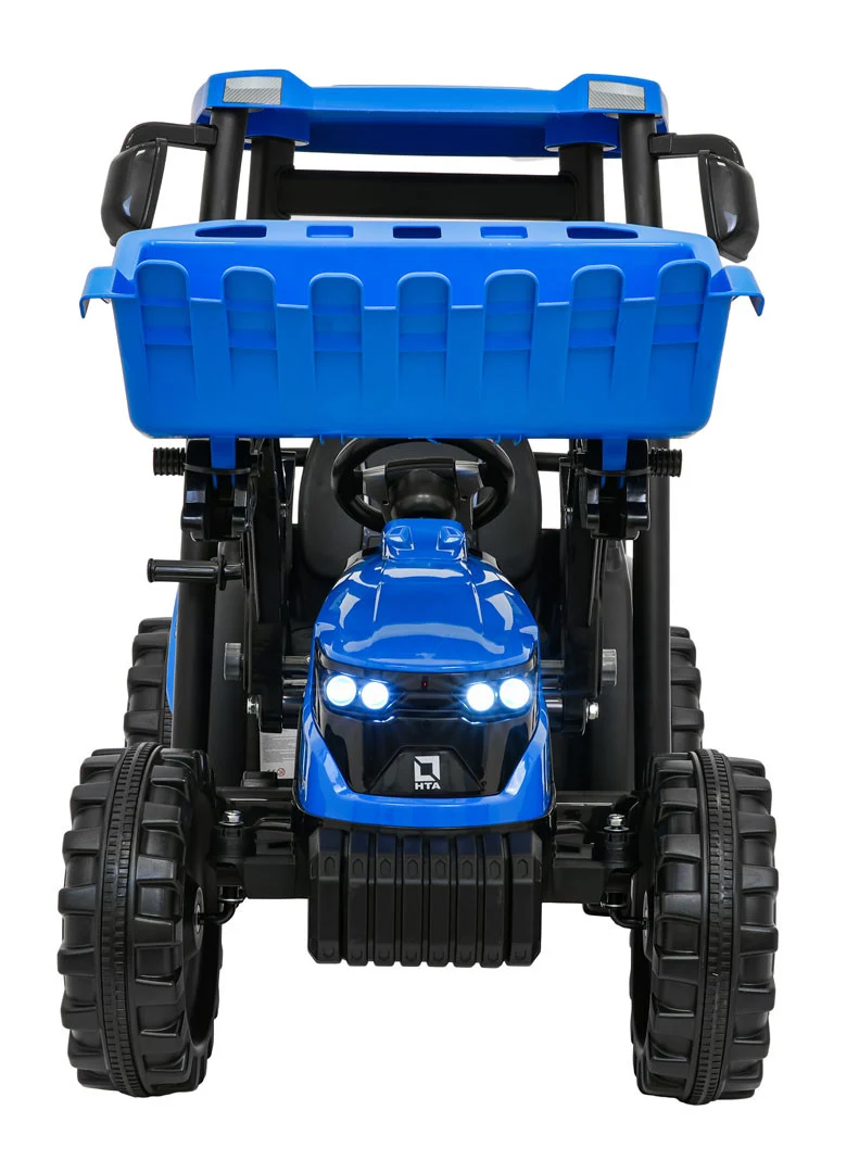 MEGA Traktor D68 s prikolicom plavi_8