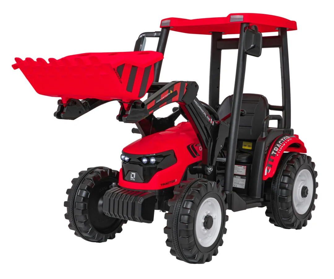 MEGA električni traktor D68 s prikolicom, crveni_10