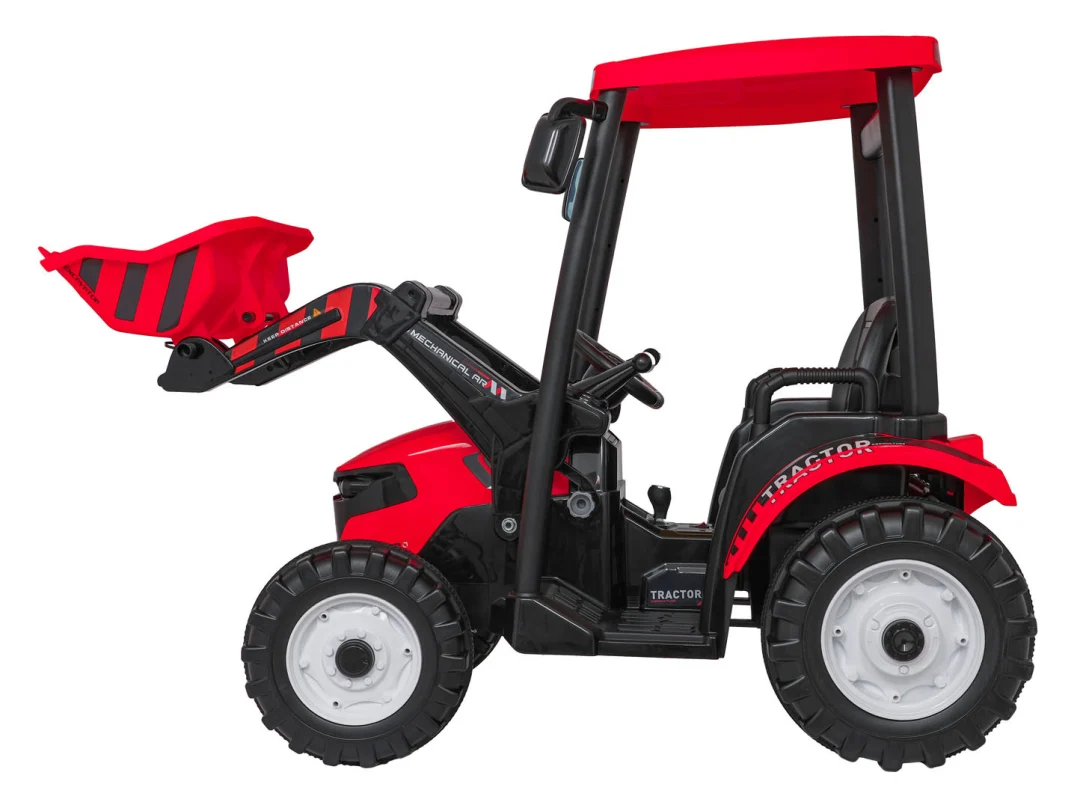 MEGA električni traktor D68 s prikolicom, crveni_11