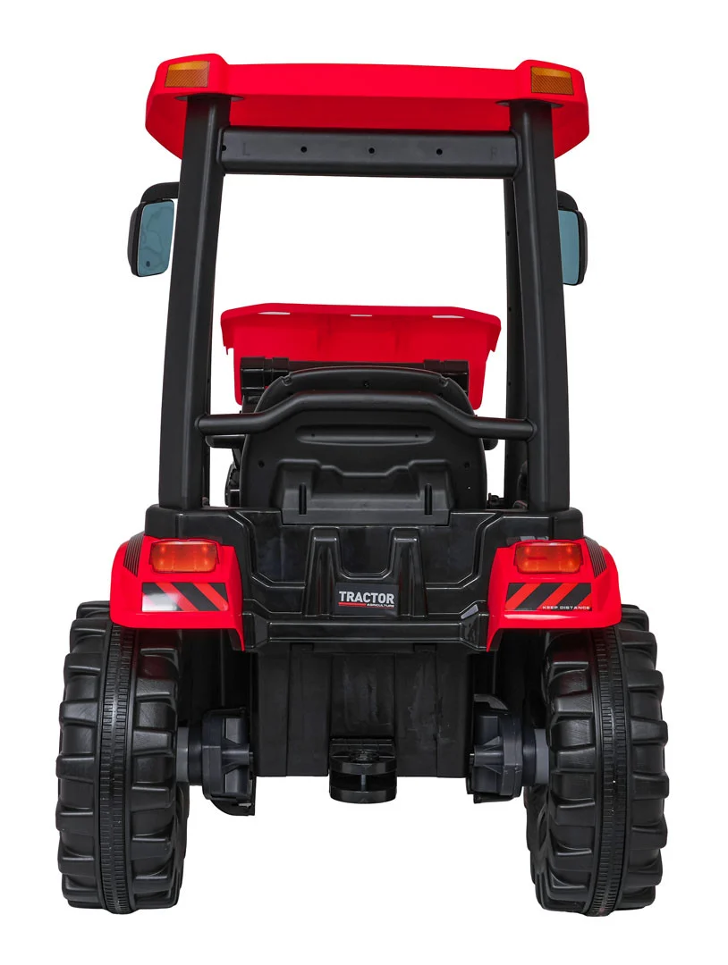 MEGA električni traktor D68 s prikolicom, crveni_16