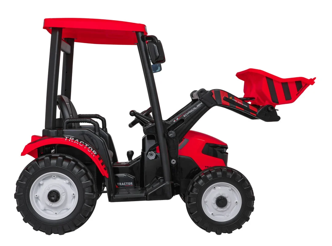 MEGA električni traktor D68 s prikolicom, crveni_18