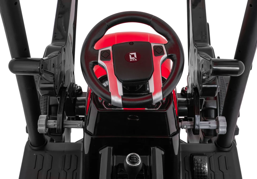 MEGA električni traktor D68 s prikolicom, crveni_27