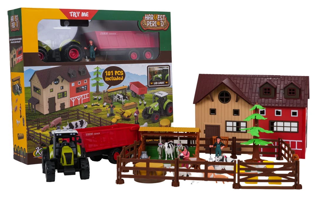 MEGA farma set s traktorom + pribor_13