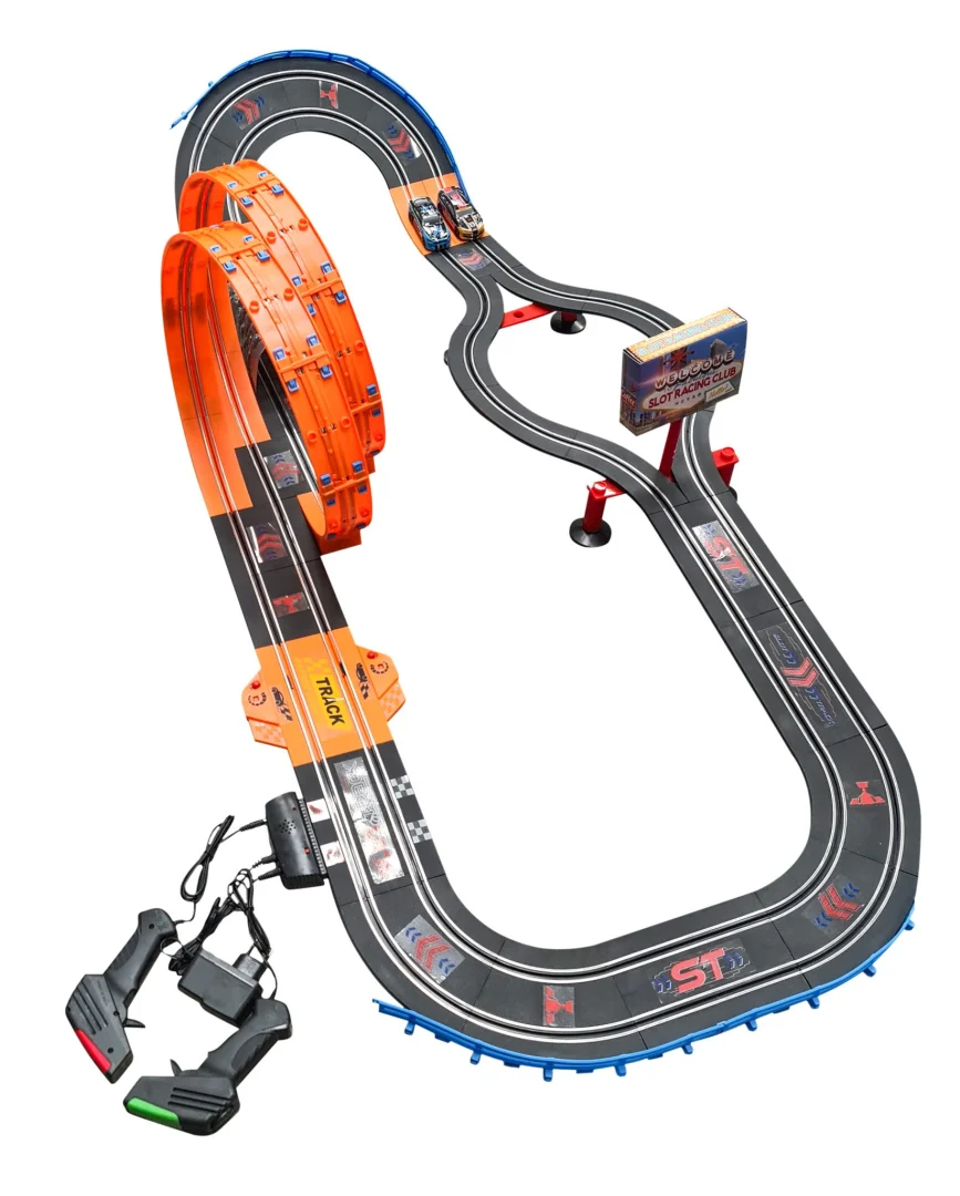 MEGA trkaća staza RACER 1:43 s RC autićima 6+_5