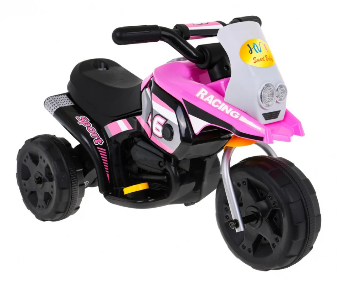 MINI ružičasto motociklističko vozilo motor na akumulator_3