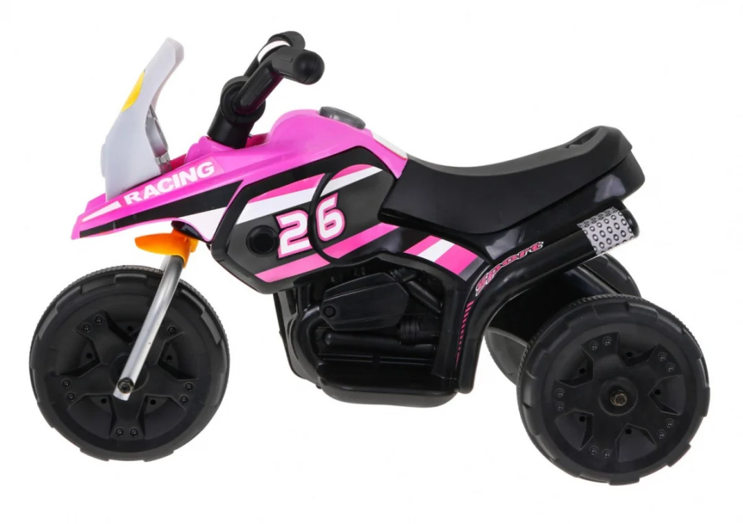 MINI ružičasto motociklističko vozilo motor na akumulator_5