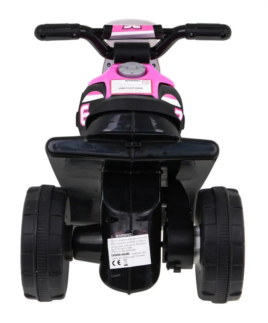 MINI ružičasto motociklističko vozilo motor na akumulator_7