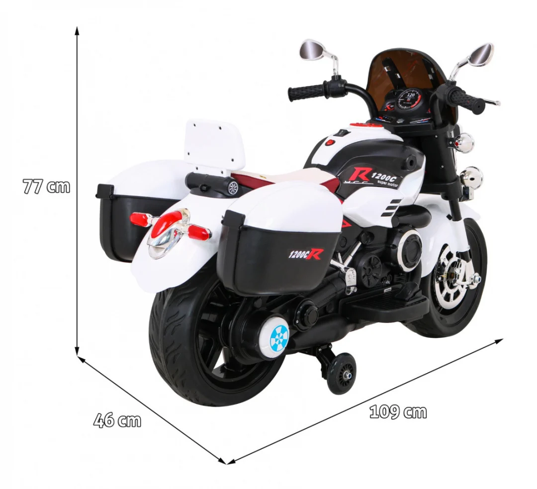 MOTOR VOZILA 1200CR Bijela motor na akumulator_2