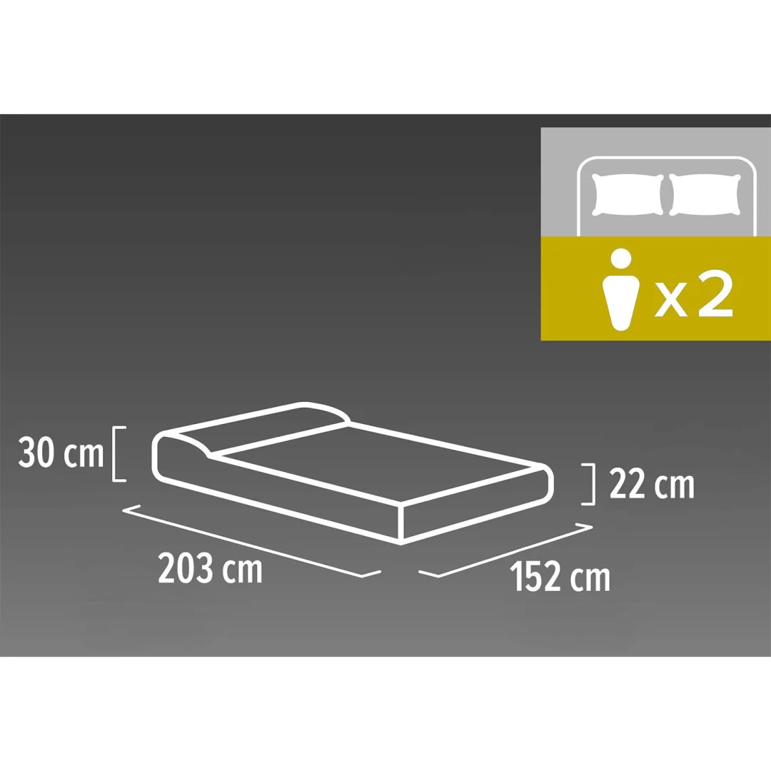 Madrac na napuhavanje 203 × 152 × 30 cm s električnom pumpom Bestway 671BS_8