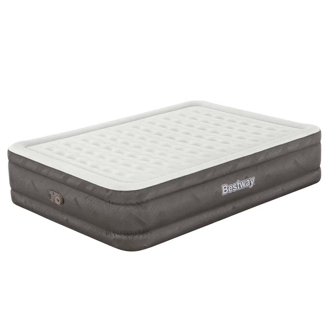 Madrac na napuhavanje 203 × 152 × 46 cm s ugrađenom električnom pumpom Bestway 69050_8