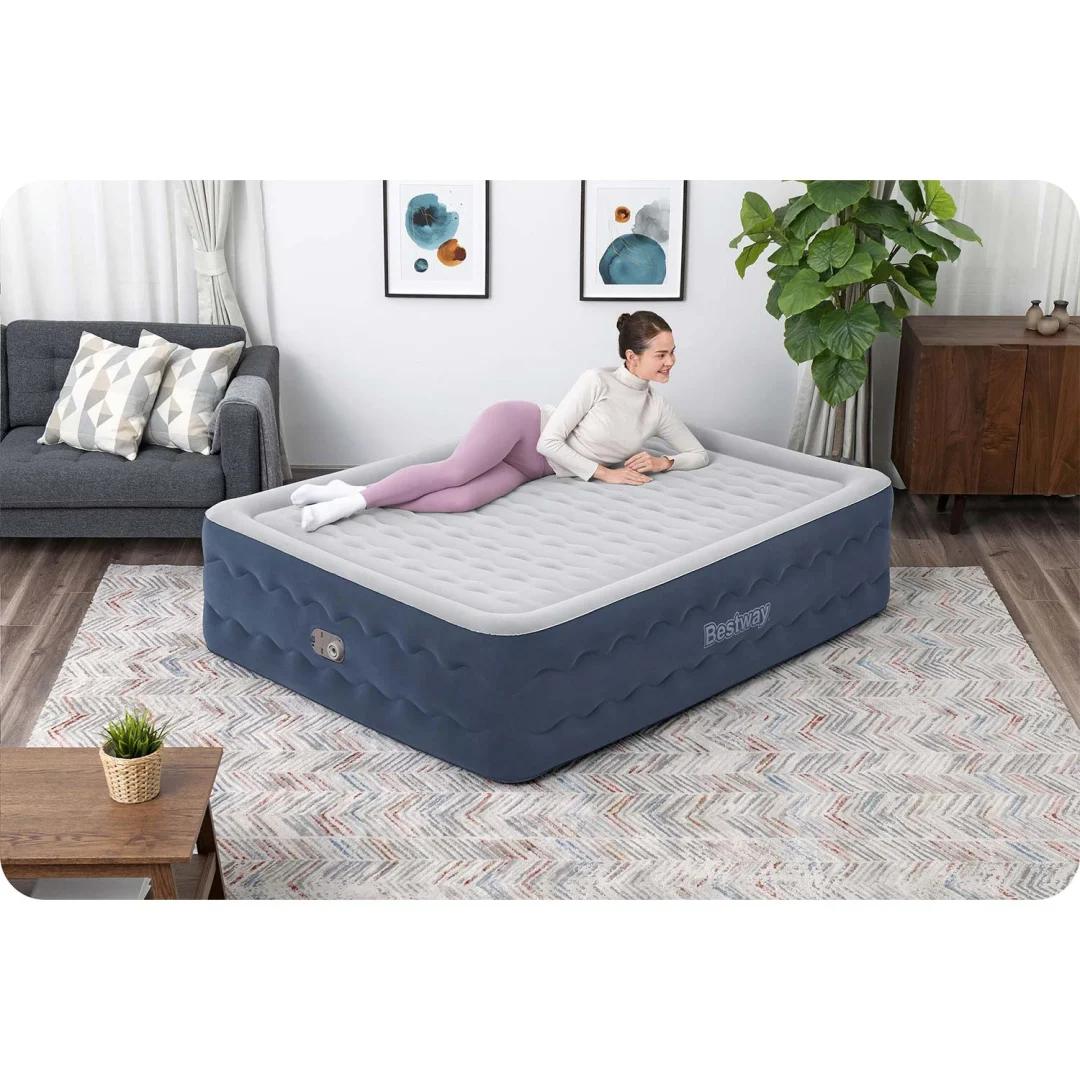 Madrac na napuhavanje 203 × 152 × 51 cm s električnom pumpom Bestway 6716P_7