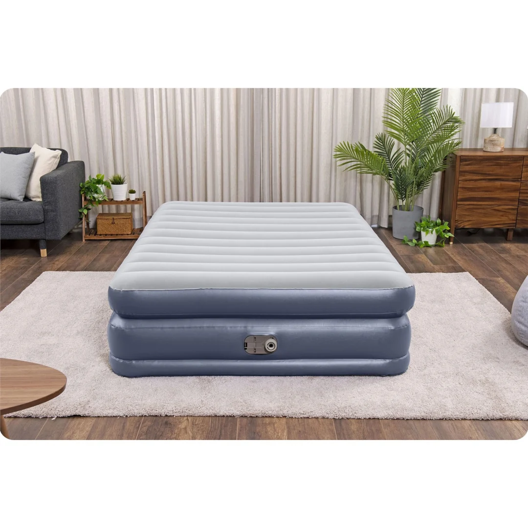 Madrac na napuhavanje 203 × 152 × 51 cm s električnom pumpom Bestway 67925_4