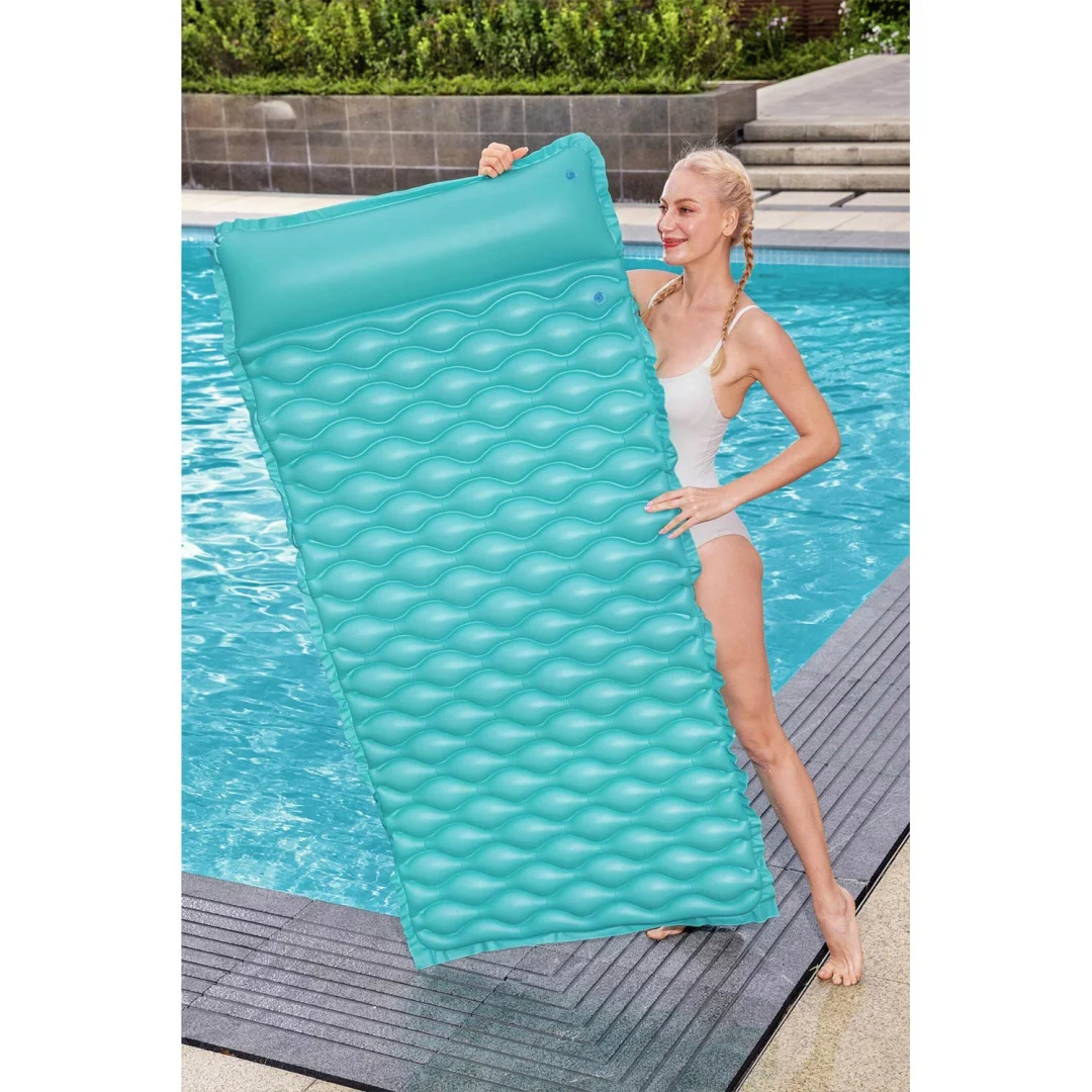 Madrac za plažu Float n Roll 213 × 86 cm Bestway 44020 tirkizni_4