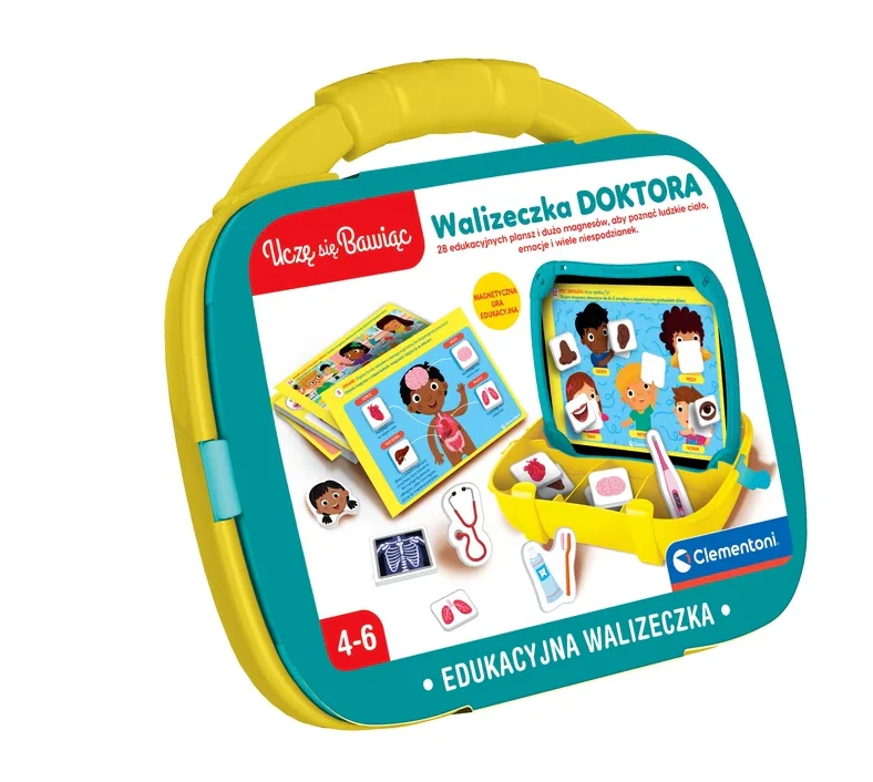 Magnetna edukativna liječnička kutija Clementoni 50393, poljski jezik_6