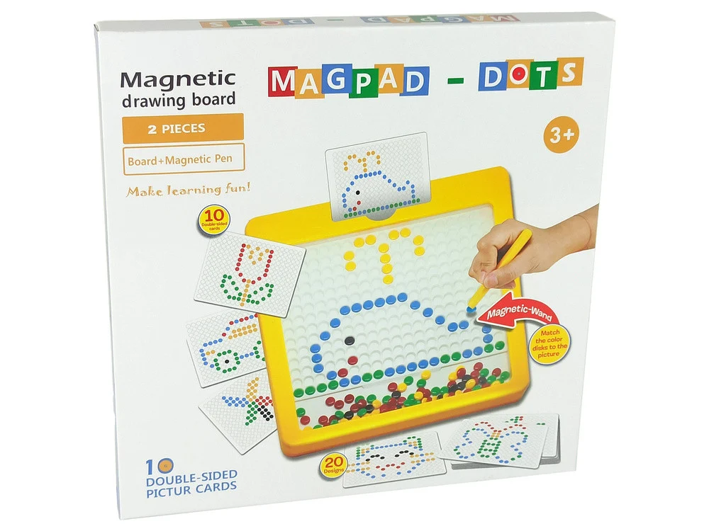 Magnetna ploča 100 žutih perli_5