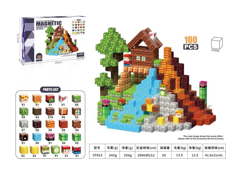 Magnetne Kocke 100 Kom Cfk13, 2,0 Cm 1