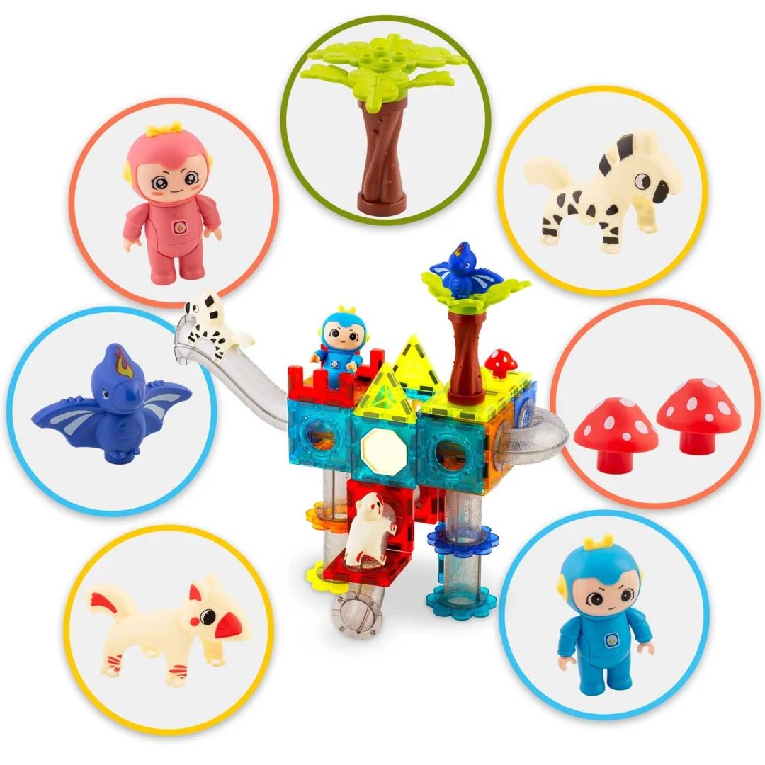 Magnetni blokovi Raj dinosaura RK-757 Ricokids_4