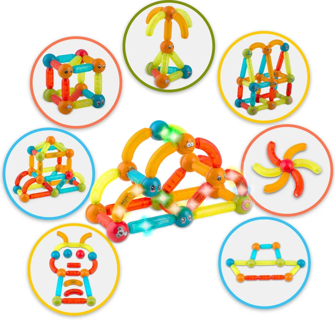 Magnetni blokovi sa svjetlom RK-767 Ricokids_5