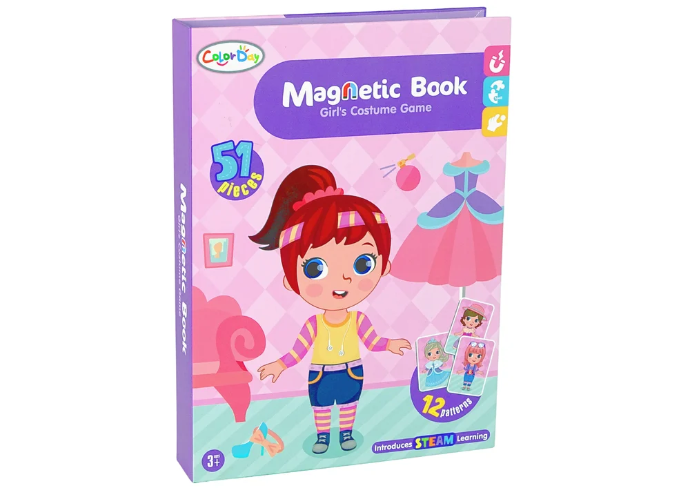 Magnetska knjiga slagalica za kostime za odijevanje_6