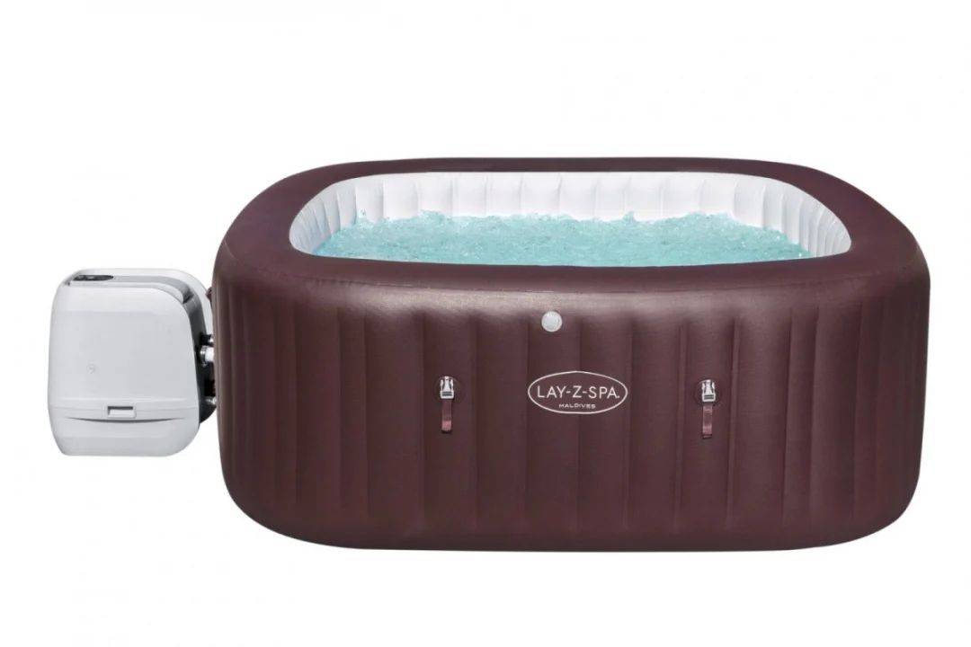 Maldivi Lay-Z-Spa HydroJet Pro vrtna hidromasažna kada BESTWAY 7 sjedala + LED + ugrađena sjedala_7