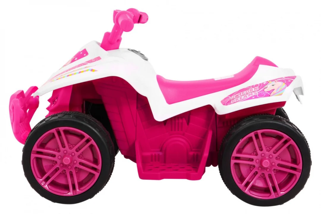 Mali Monster Quad na baterije za najmlađe, ružičasti pogon od 25 W quad na akumulator_4