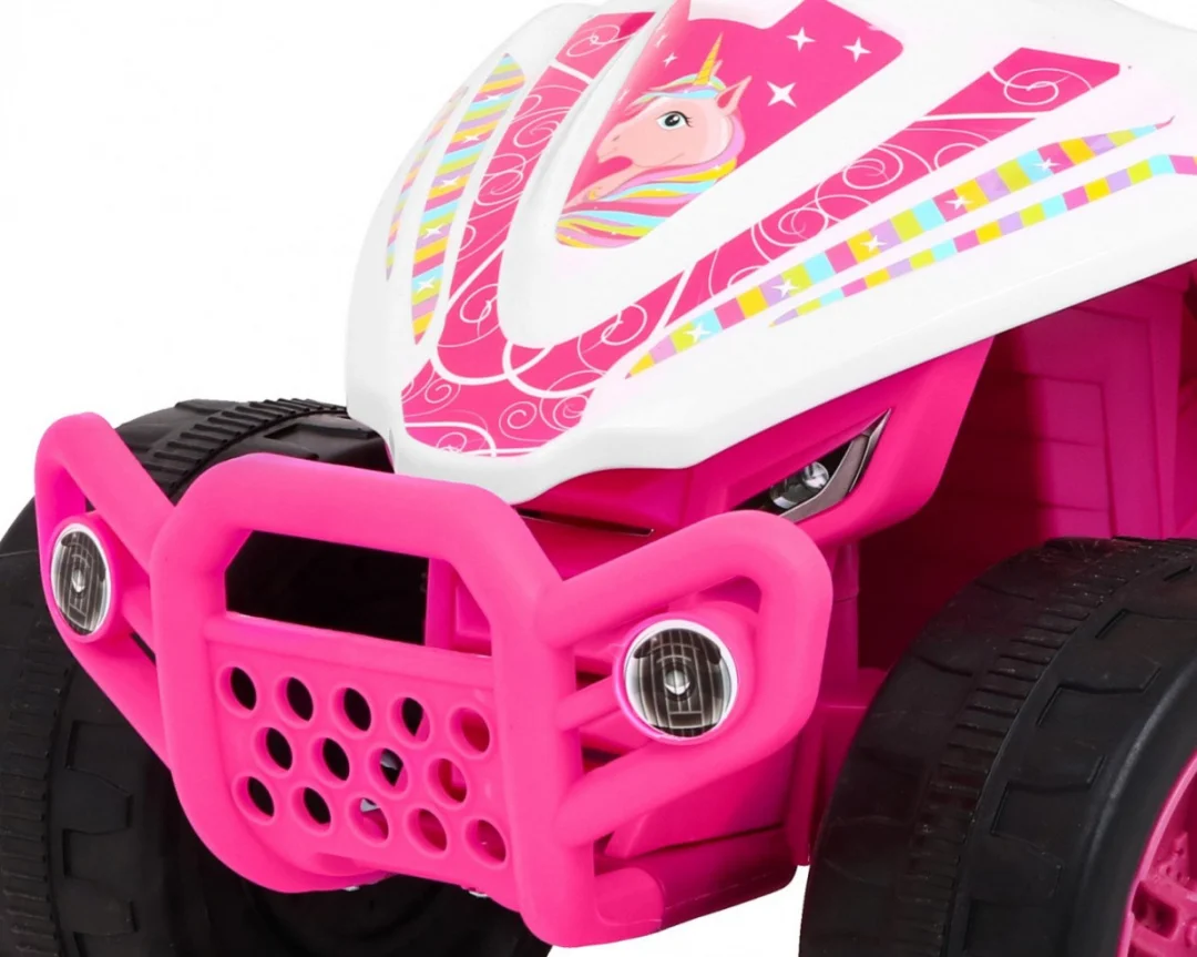 Mali Monster Quad na baterije za najmlađe, ružičasti pogon od 25 W quad na akumulator_9