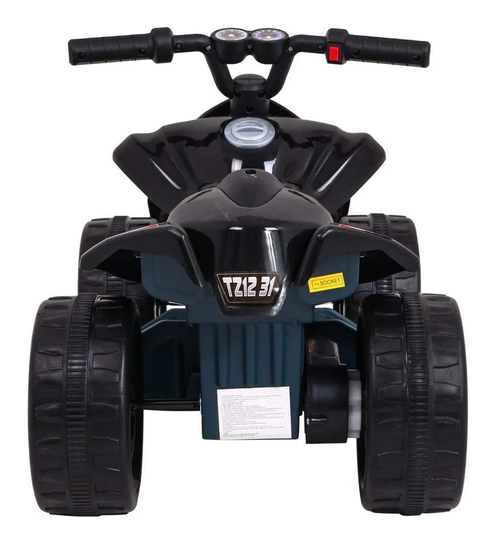 Mali Monster quad na baterije za najmlađe, crni, pogon od 25 W, crna quad na akumulator_6
