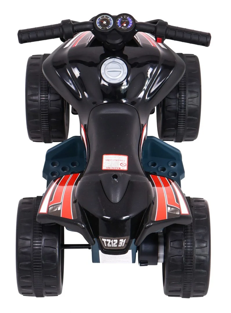 Mali Monster quad na baterije za najmlađe, crni, pogon od 25 W, crna quad na akumulator_7