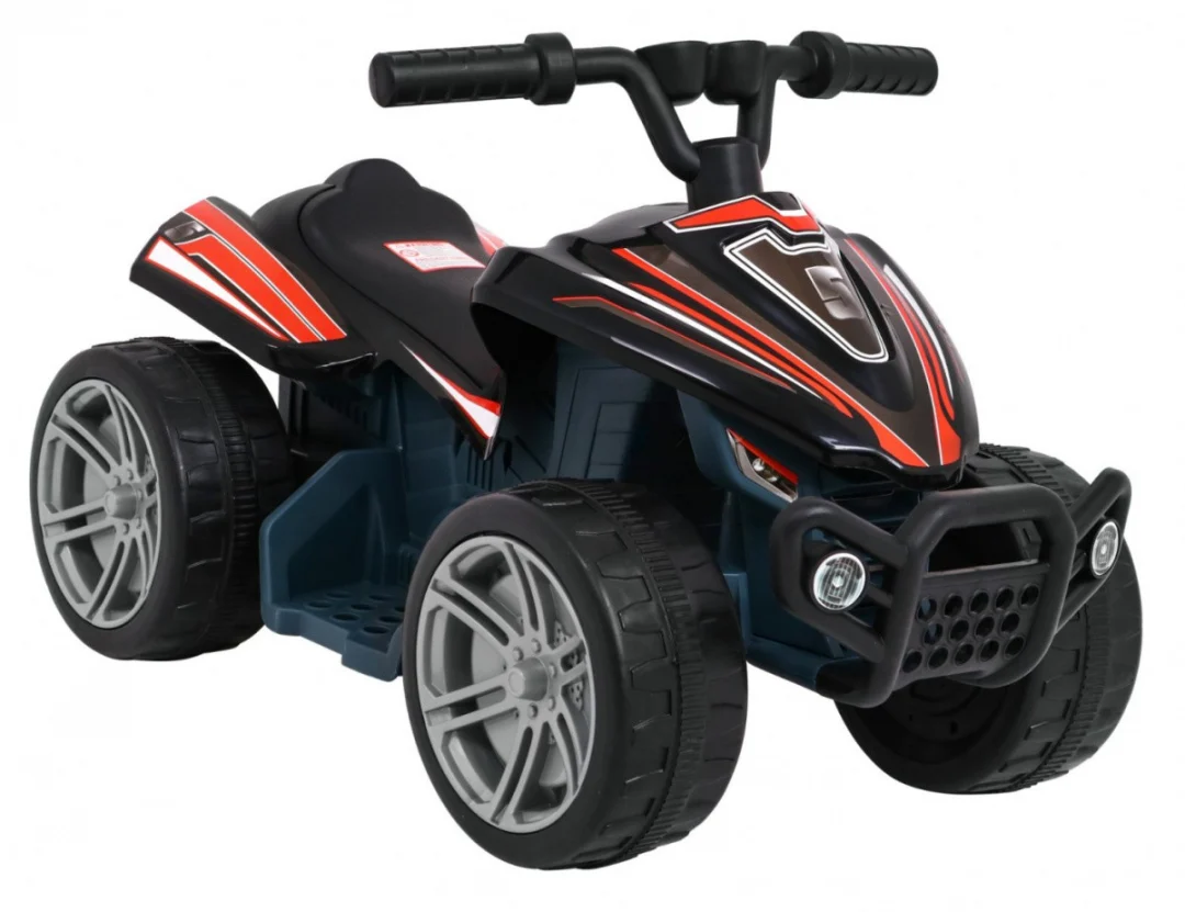 Mali Monster quad na baterije za najmlađe, crni, pogon od 25 W, crna quad na akumulator_9