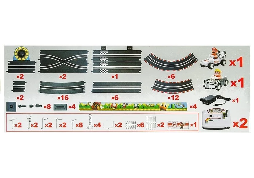 Mario trkaća staza s 2 automobila - 452 cm_3