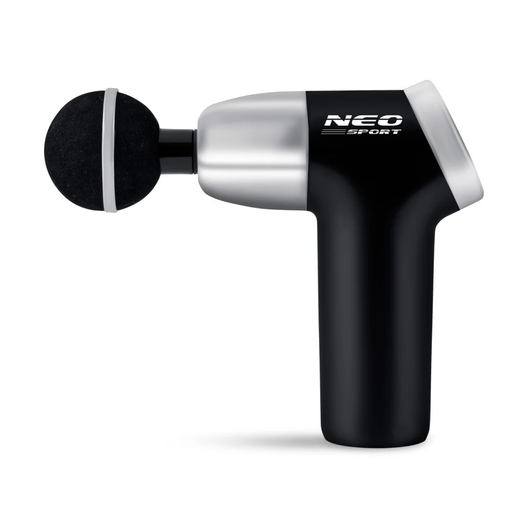Masažni pištolj Neo-Sport NS-500 crni, 8 nastavaka_4
