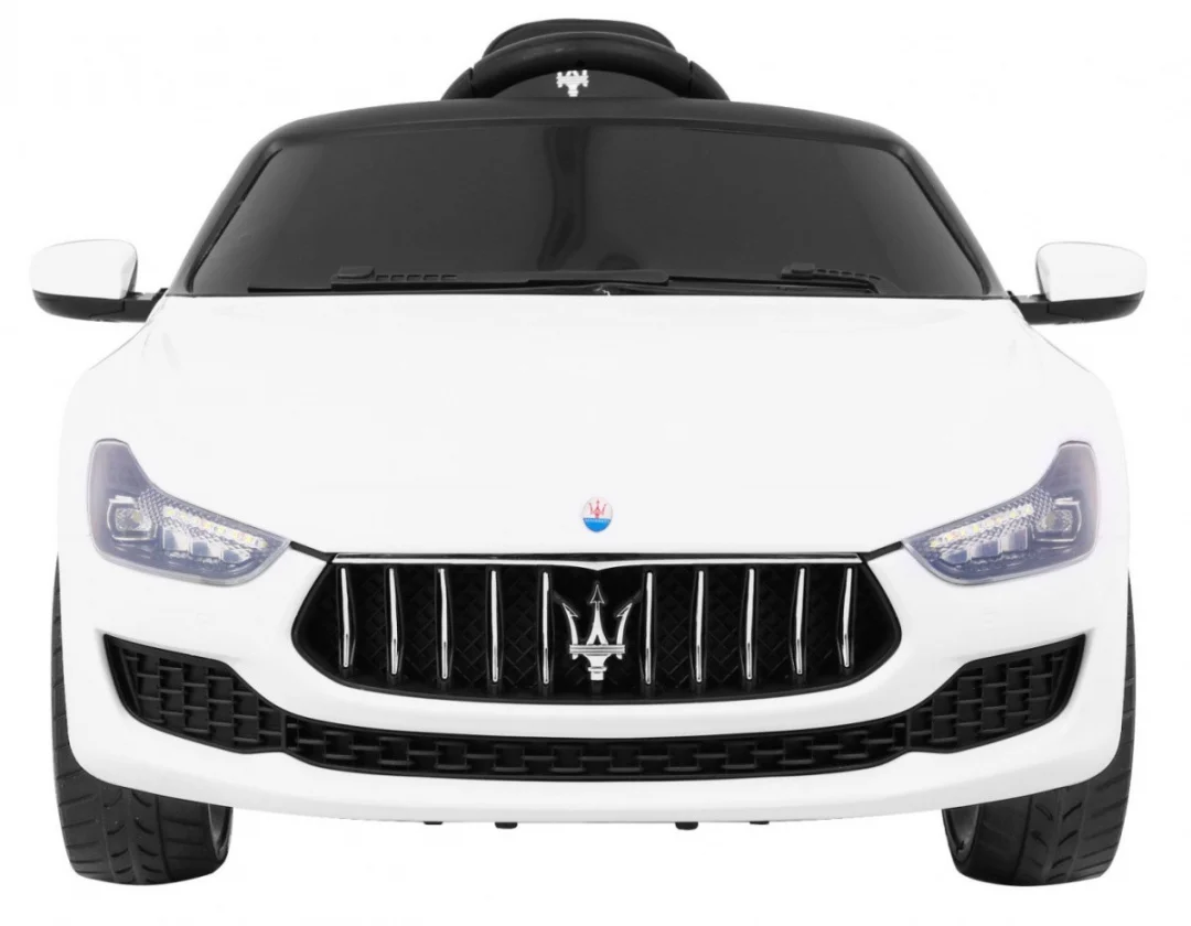 Maserati Ghibli na baterije za djecu bijeli + daljinski upravljač, bijela_3