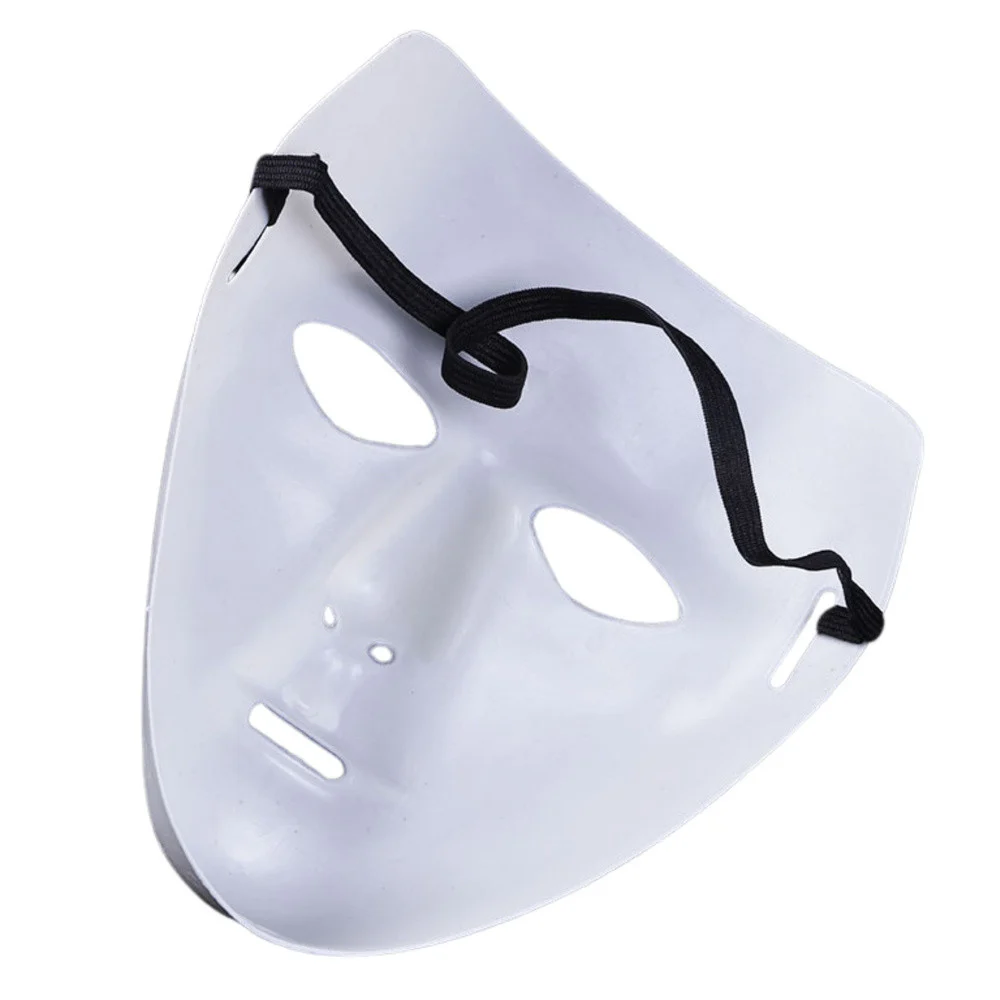 Maska Anonymous bijelo-crvena 17,5 cm_5