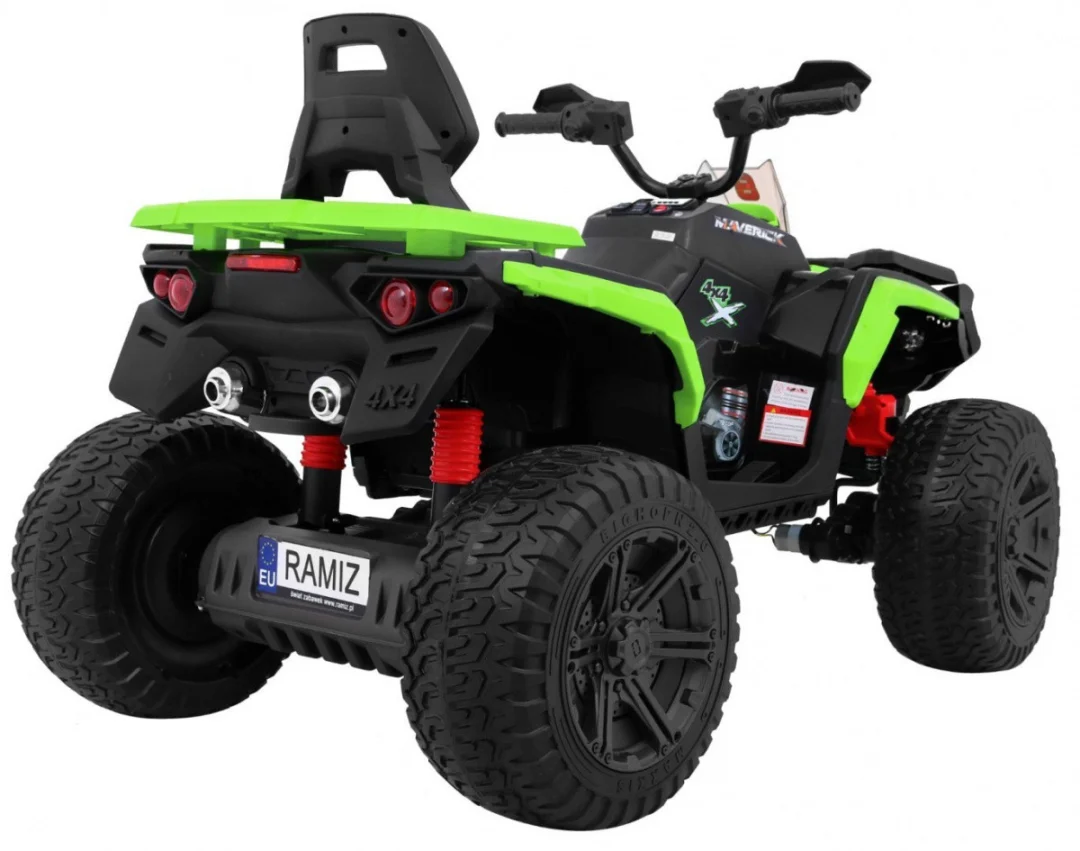 Maverick 4x4 quad na akumulator, zeleni_10