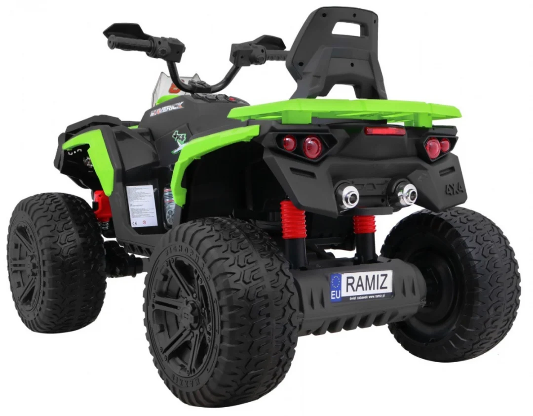 Maverick 4x4 quad na akumulator, zeleni_7