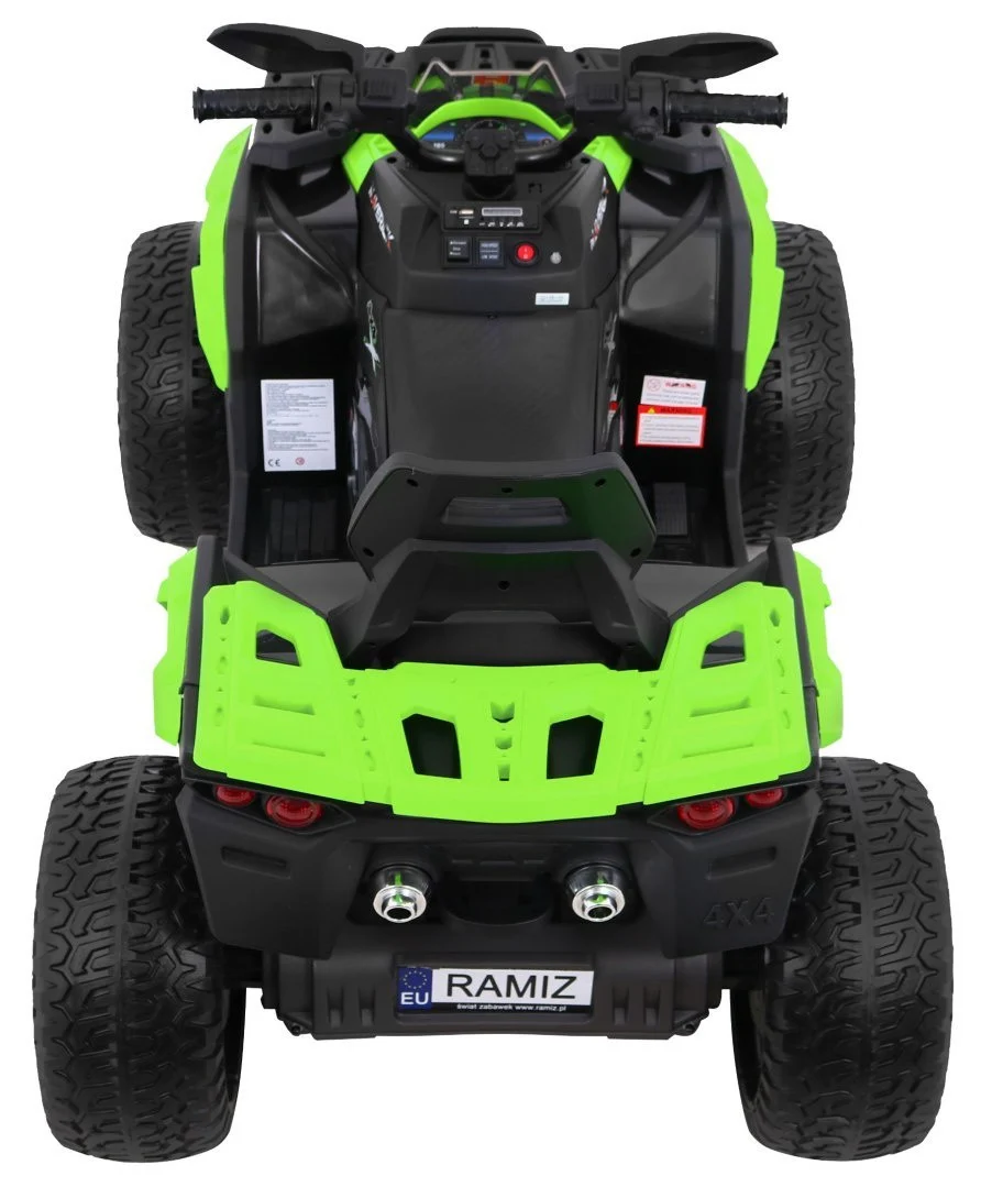 Maverick 4x4 quad na akumulator, zeleni_9